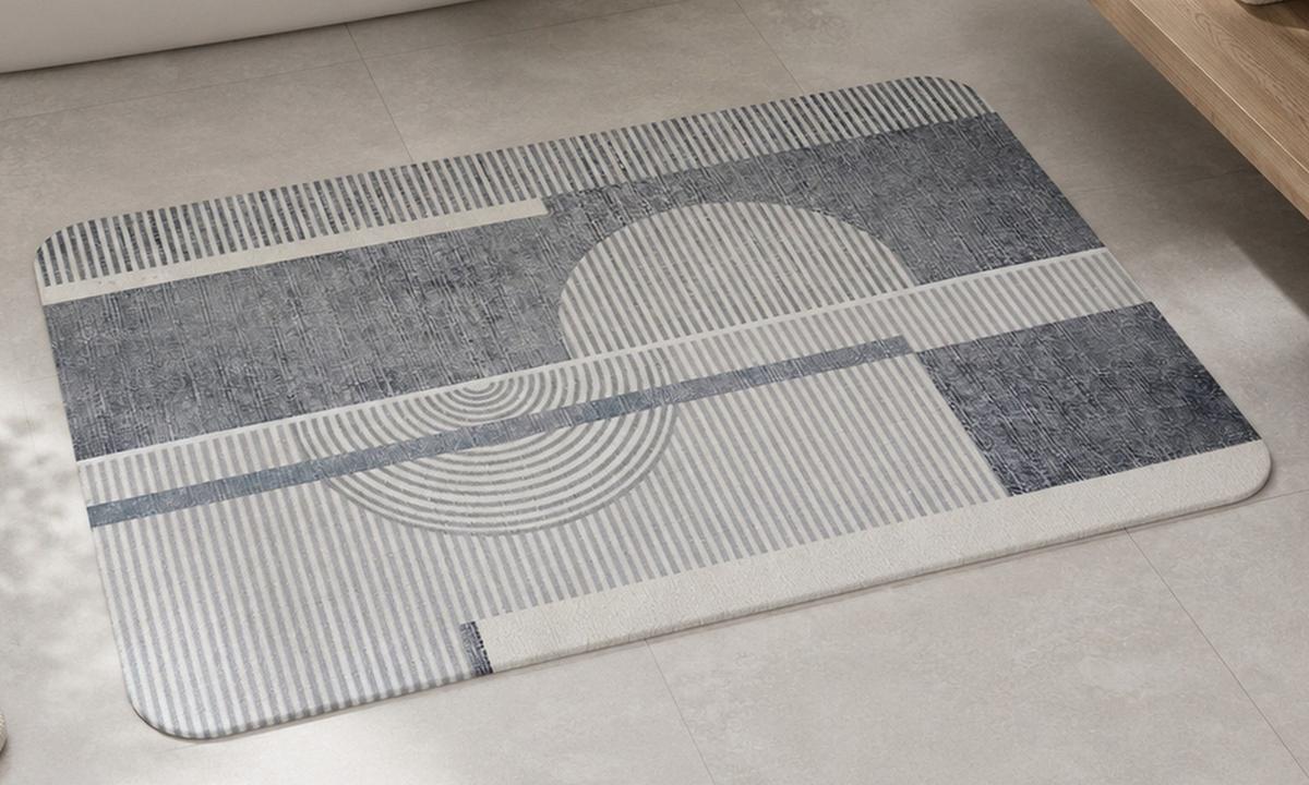 KÚPEĽŇOVÁ PREDLOŽKA MARMOR - textil (40/60cm)