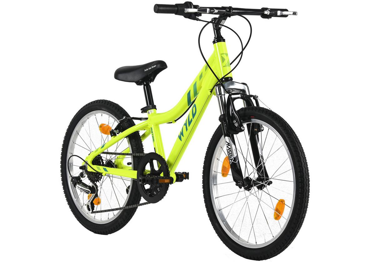 Wyld Kinderfahrrad 20 Zoll Gelb - Gelb, KONVENTIONELL, Metall (25kg)