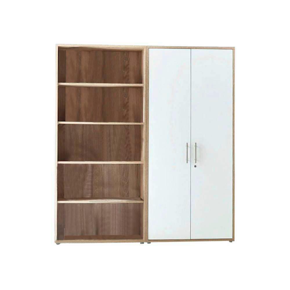 Aktenschrank Office Edition Eiche Dekor/weiß Hg, B:168,8cm