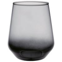 Trinkglas Kavolin, ca 425 ml - Schwarz/Grau, Trend, Glas (6,8/11cm) - James Wood