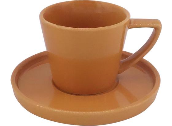 Šálek Na Espresso S Podšálkem Merit - žlutá, Moderní, keramika (0,120l) - Premium Living Šálek Na Espresso S Podšálkem Merit - žlutá, Moderní, keramika (0,120l) - Premium Living