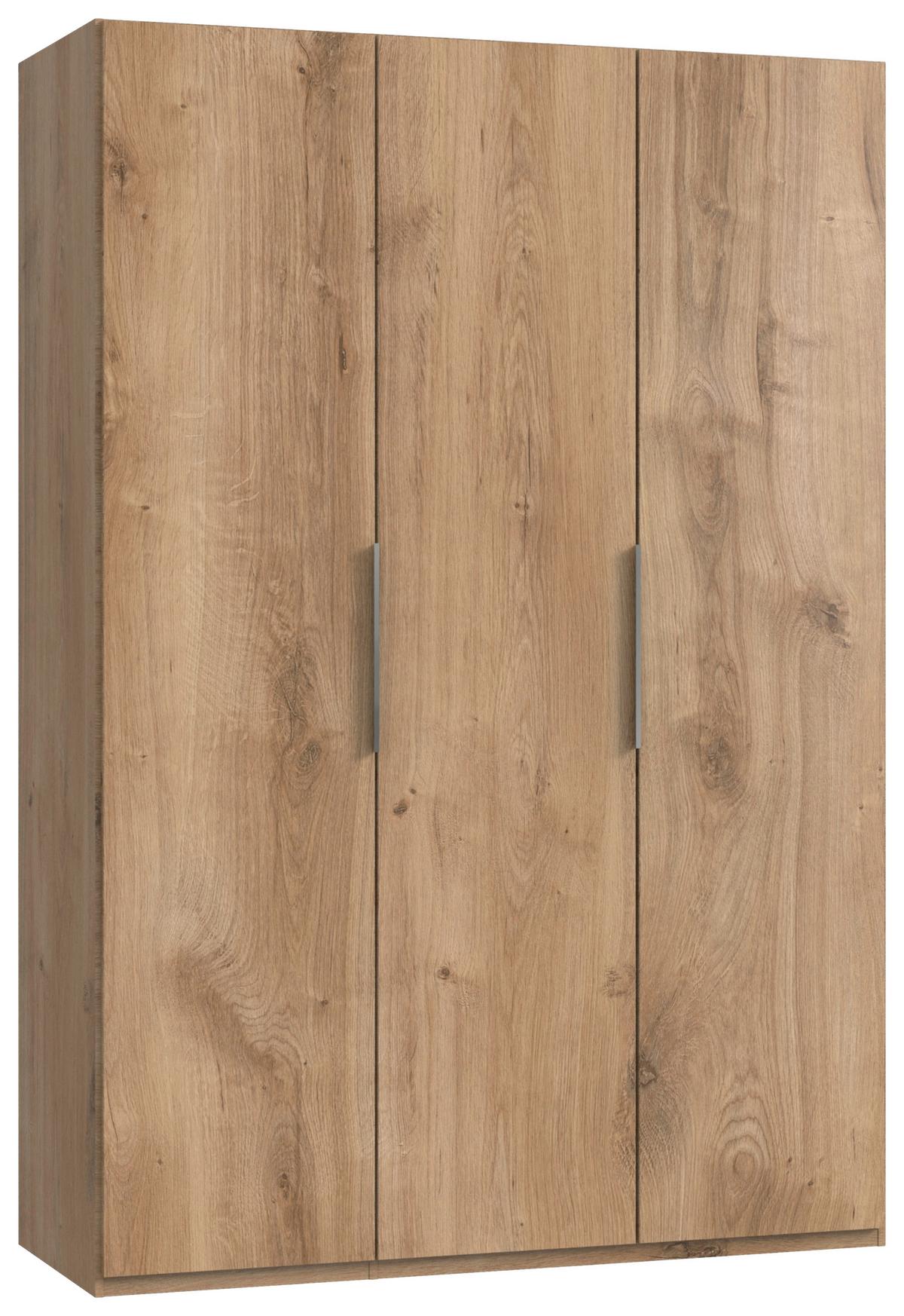 Drehtürenschrank B: 150 cm Level, Eiche Dekor - Eichefarben, MODERN, Holzwerkstoff (150/216/58cm) - MID.YOU