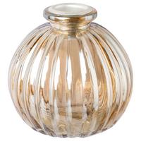 STOJAN NA SVIEČKU BLOOM I -PAZ- - zlatá, Konventionell, sklo (8,2/8,4cm) - Modern Living