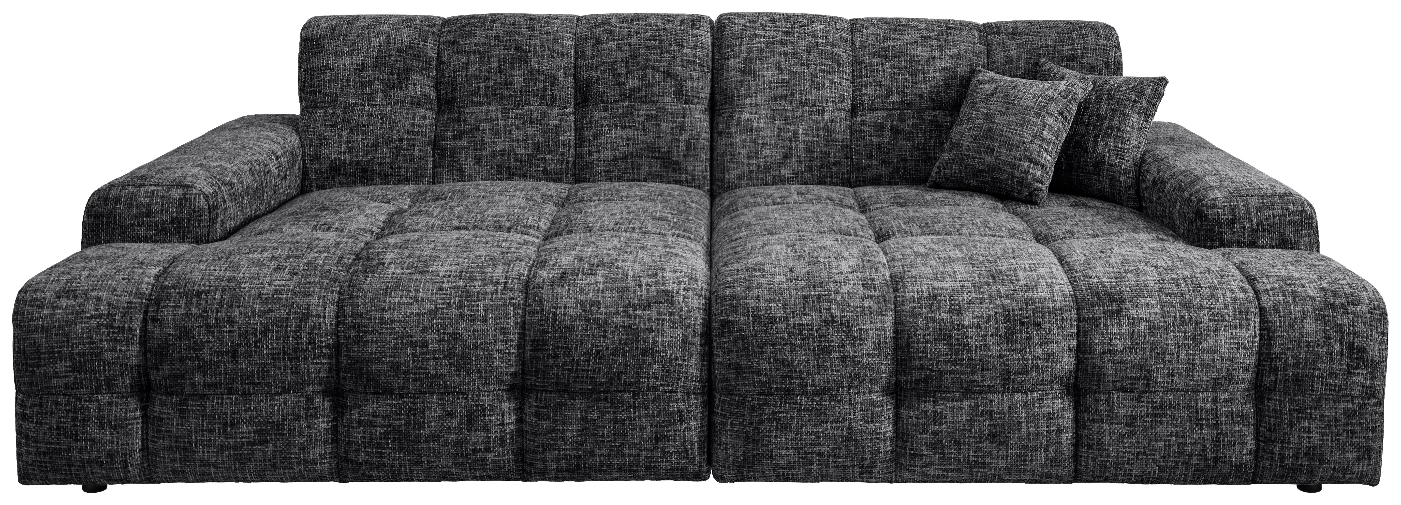 Bigsofa Bosco, Schwarz B: 304 cm - Schwarz, MODERN, Textil (304/87/155cm) - Livetastic