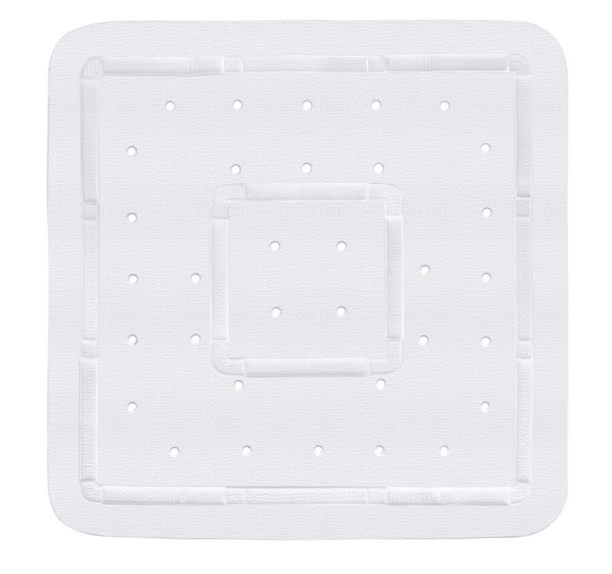 Duscheinlage Florida 3210401100 - Weiß, MODERN, Kunststoff (55/1,5/55cm) - Wenko