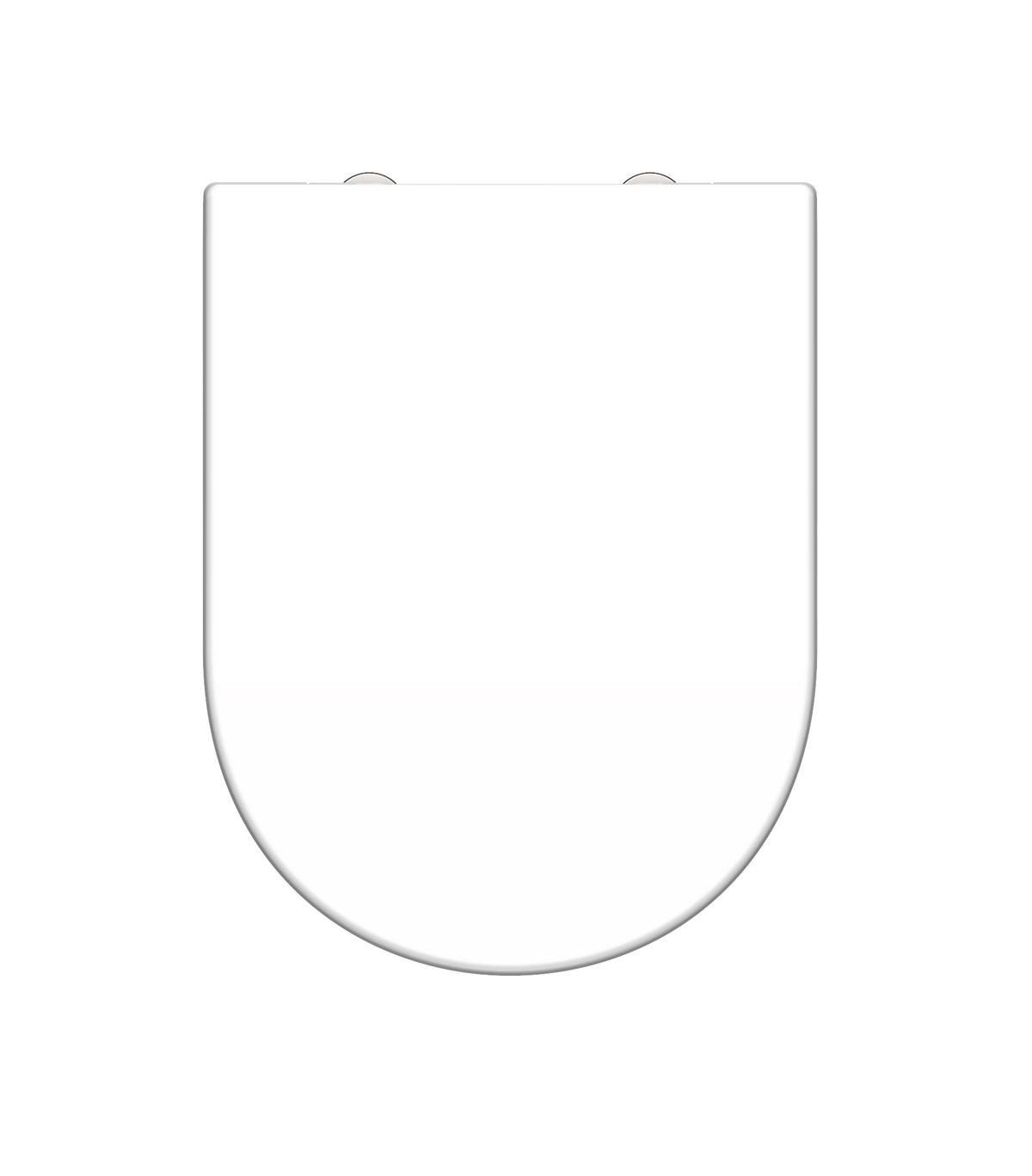 WC SEDADLO WHITE - biela, plast (34,5/2/45,5cm) - Schütte