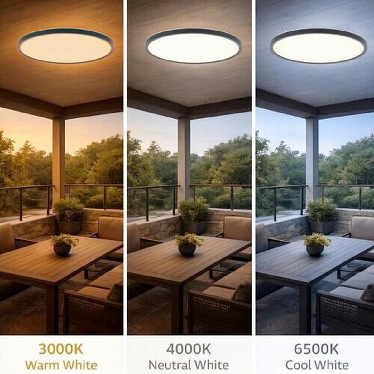 Led Mennyezeti Lámpa Lautrec - fekete, Basics, műanyag (40cm) - Rabalux