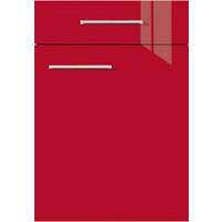 Frontfarbe Ip4050 Rot Hochglanz - Rot, MODERN, Holzwerkstoff - Impuls