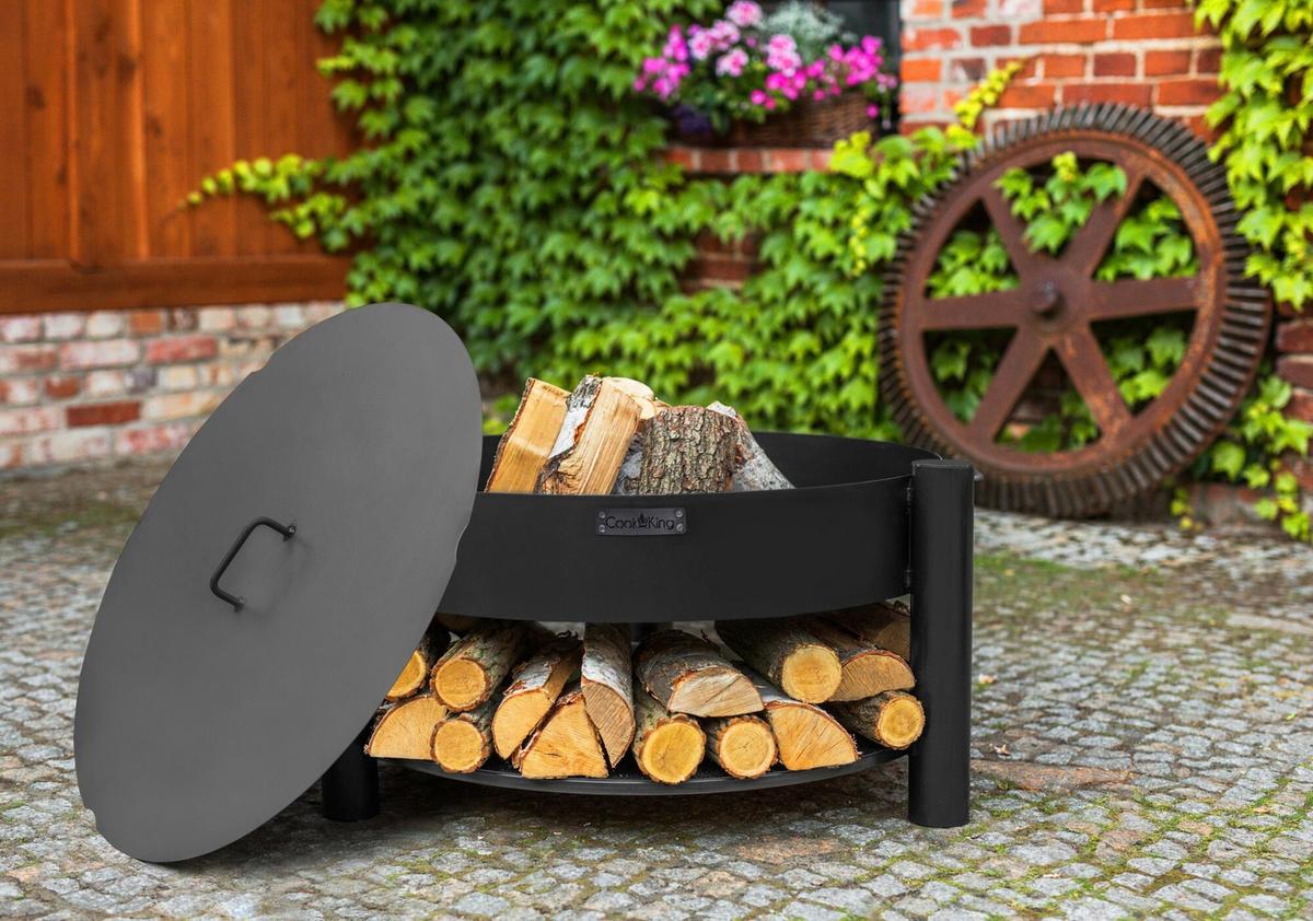 Deckel 82 Schwarz, D: 82 Cm - Schwarz, Basics, Metall (82cm)