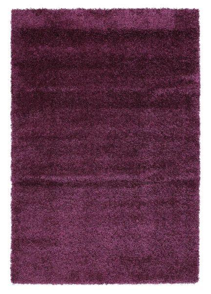 Hochflorteppich Fashion Shaggy Flieder 160x230 cm - Flieder, Basics, Textil (160/230cm) - Novel