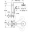 Überkopfbrauseset Vitalio Joy 180 Thm - Chromfarben, KONVENTIONELL, Metall (47,2cm) - Grohe