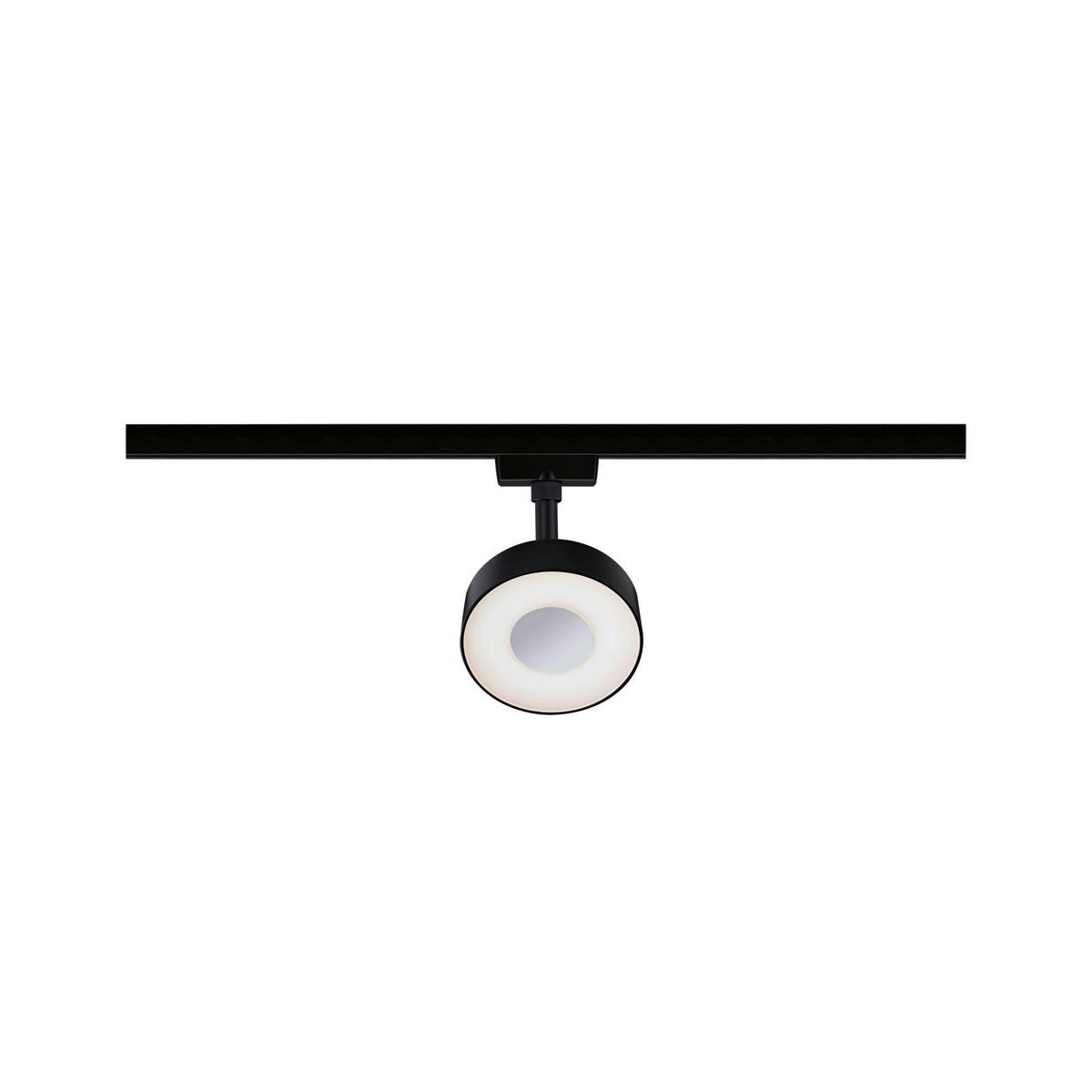 Schienensystem-Strahler 95589 Urail Spot Circle - Schwarz, Basics, Kunststoff/Metall (10/13,5cm) - Paulmann