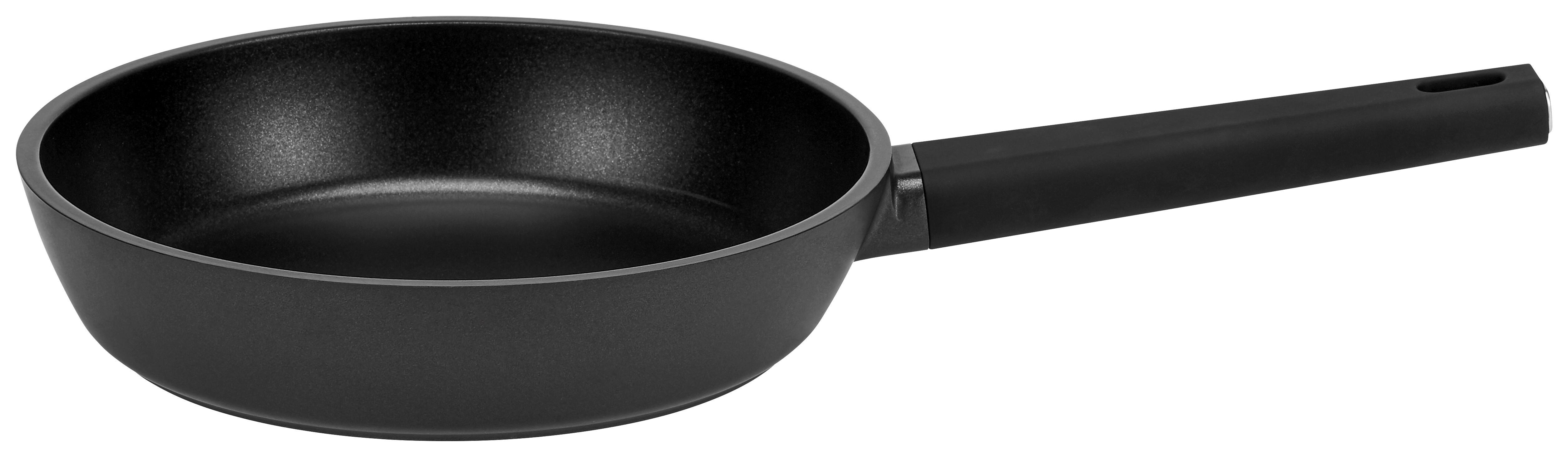 Bratpfanne Roger - Schwarz, MODERN, Kunststoff/Metall (24/5,5cm) - Luca Bessoni