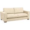 Schlafsofa Texas Creme Webstoff, B: 203 Cm - Dunkelbraun/Creme, Design, Textil (203/85/99cm) - MID.YOU