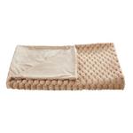 Felldecke Levi - Taupe, MODERN, Textil (150/200cm) - Luca Bessoni