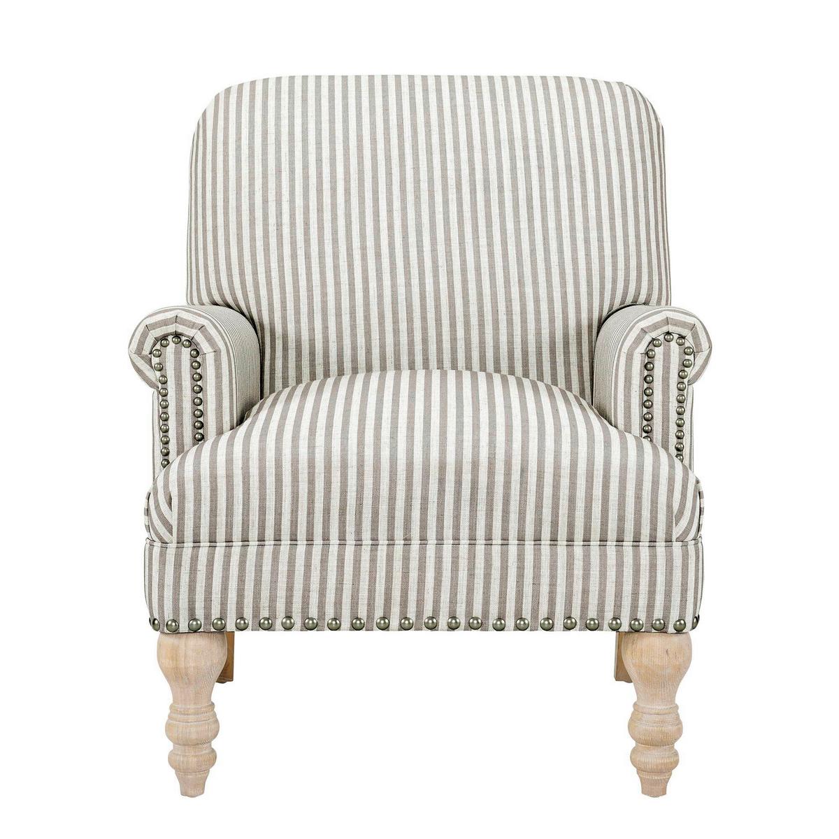 OHRENSESSEL Jaya Beige B: 76cm - Beige/Naturfarben, Design, Holz/Textil (76/89/73cm) - MID.YOU