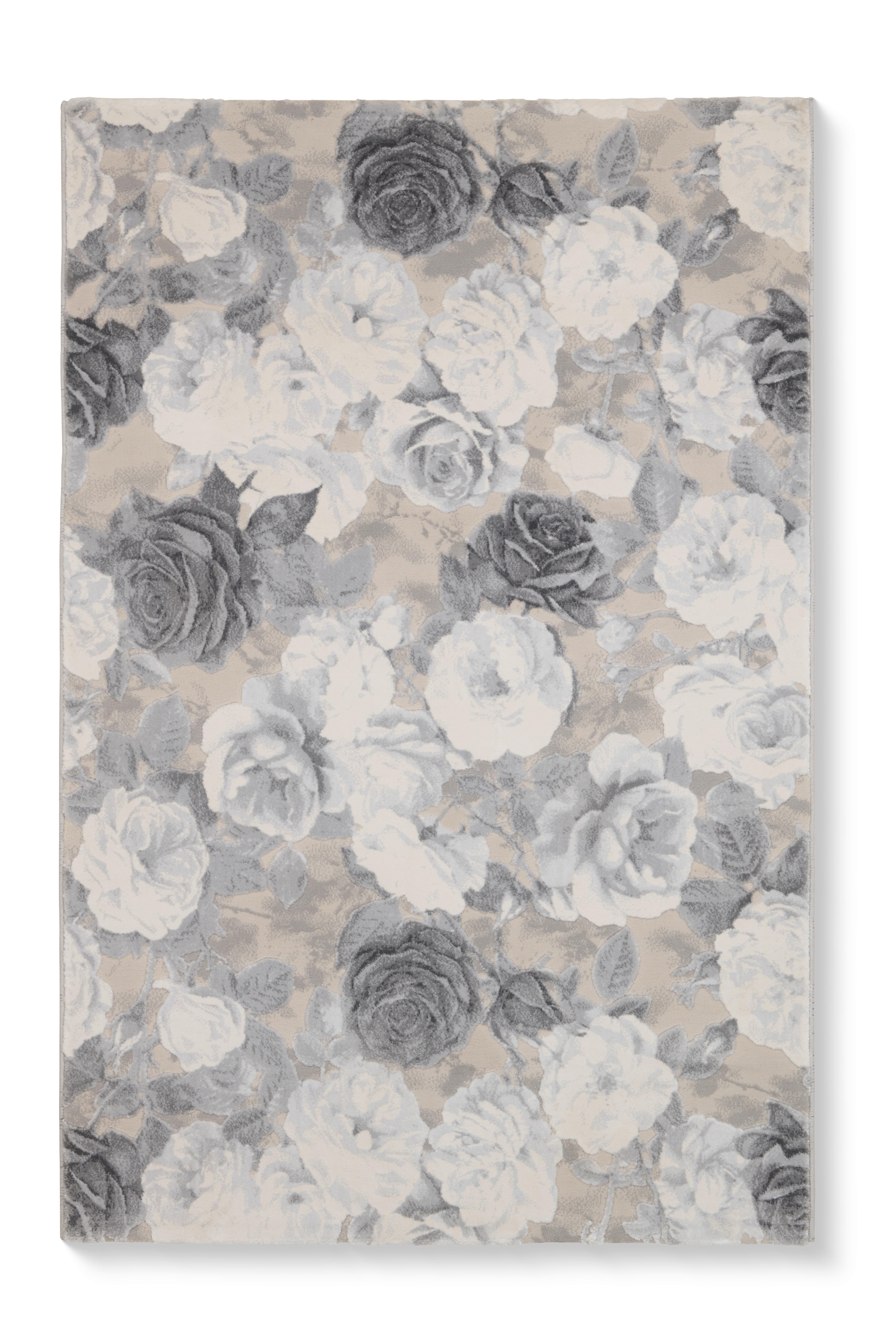 WEBTEPPICH pflegeleicht, 80x150 cm - Anthrazit, ROMANTIK / LANDHAUS, Textil (80/150cm) - James Wood
