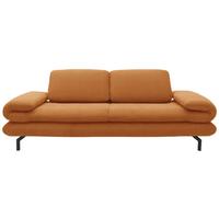 2-sitzer-sofa Honig - Schwarz/Honig, Design, Textil (204 (264)/83 (110)/98cm) - LOOKS by W.Joop