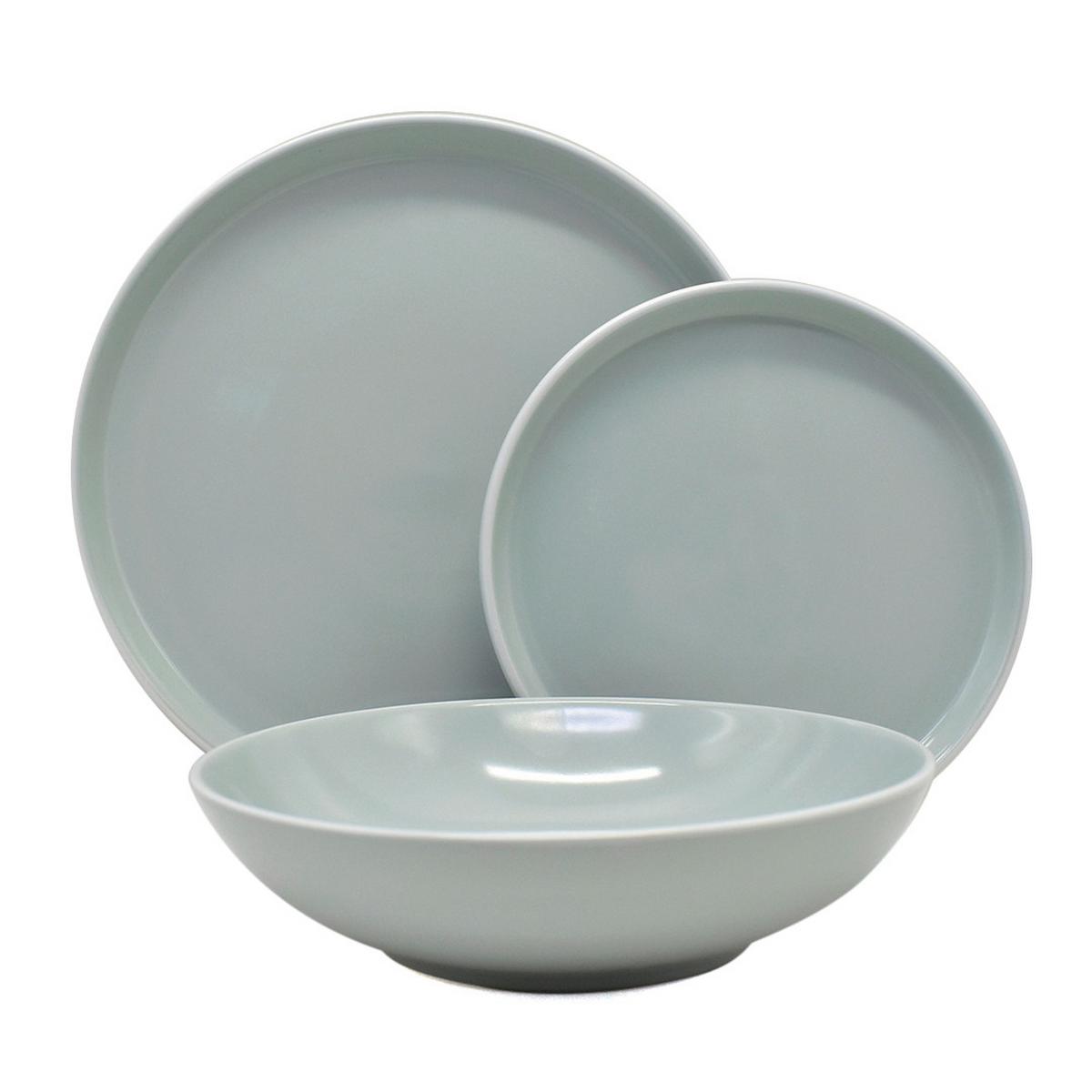 Tafelservice Nerea Nature Design - Grau, Basics, Keramik - Echtwerk