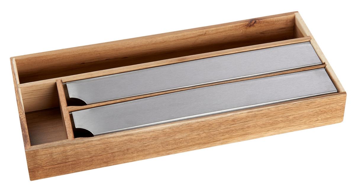 Auszugsorganisation Bambus Fsc - Braun, MODERN, Holz (42/19/5,4cm) - Kesper