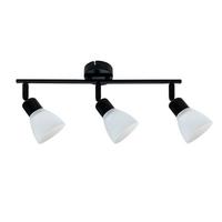 DECKENLEUCHTE 93-29591 COSTA - Schwarz/Weiß, KONVENTIONELL, Metall (52/8/20cm)