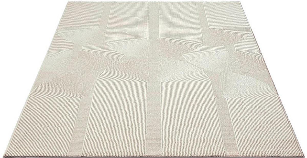 Webteppich Sign - Creme, KONVENTIONELL, Textil (200/290cm)