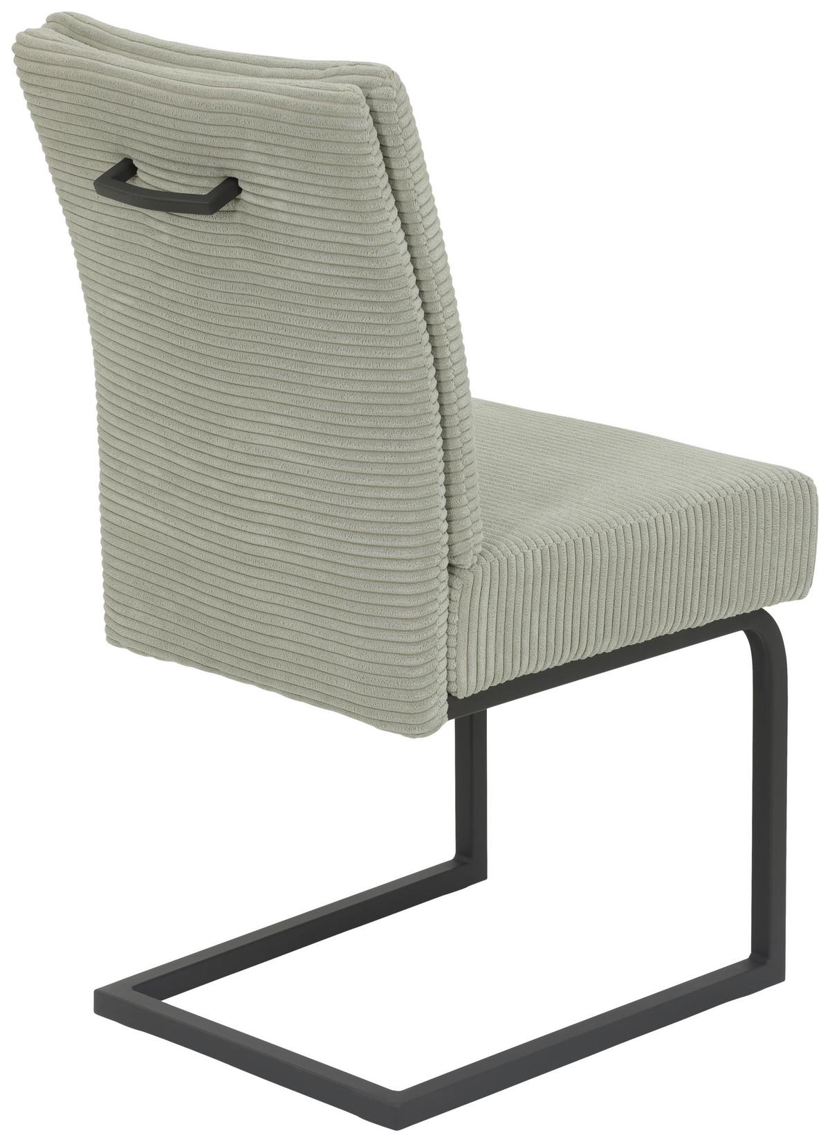 HOUPACÍ ŽIDLE OLIVIA GIGA-S - černá/béžová, Moderní, kov/textil (61/91/43cm)