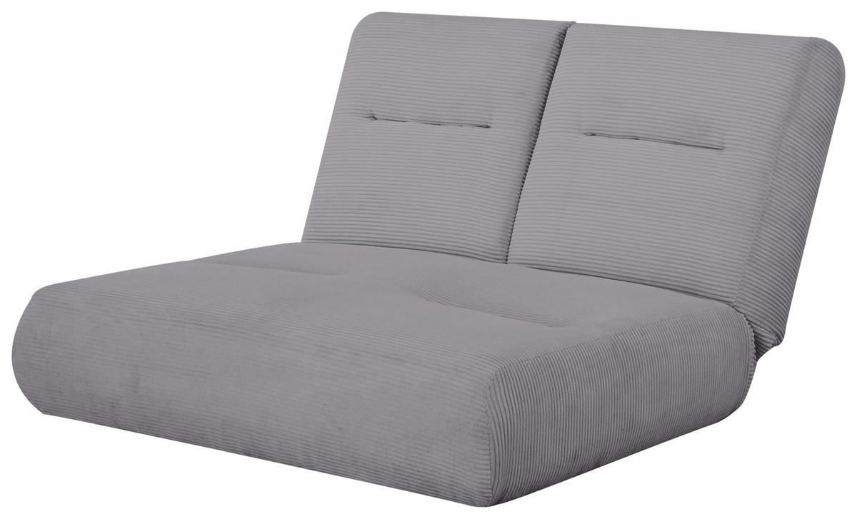 Schlafsofa Luna Grau B: 159 Cm - Grau, Design, Textil (159/88/160cm) - Livetastic