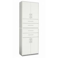 Aktenschrank Office Edition Weiß B: 84,4cm - Weiß, MODERN, Holzwerkstoff (84,4/227,2/33cm) - MID.YOU