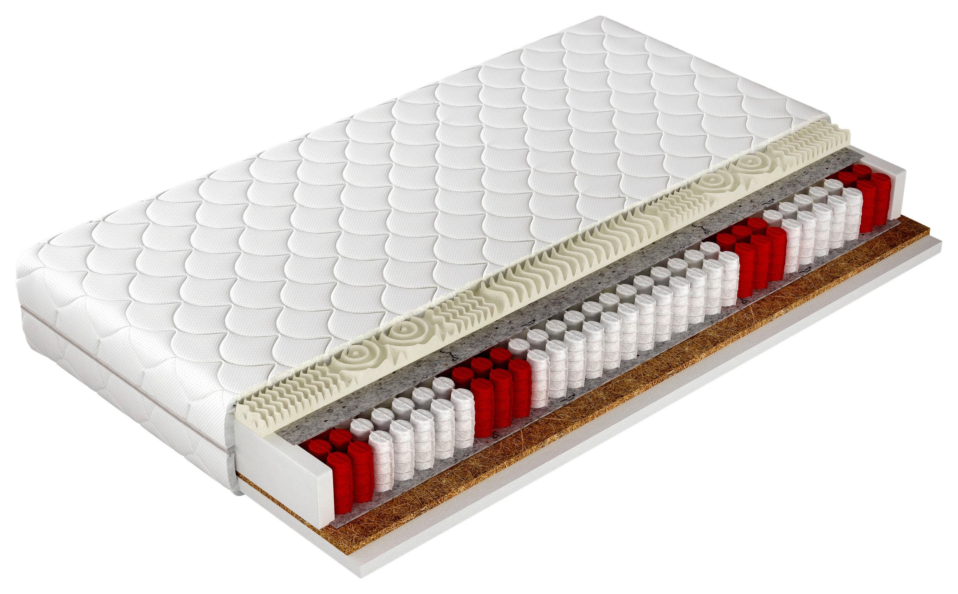 Taschenfederkernmatratze Live Visco 120x200cm H2/h3 H: 20 Cm