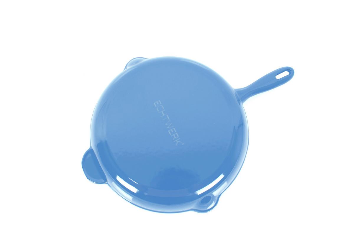 Bratpfanne Ew-Ge-1402b - Blau, Basics, Metall (42,5/27/4,5cm) - Echtwerk