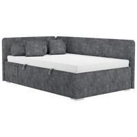 Zierkissen Remi - Dunkelgrau, MODERN, Textil (40/40cm)