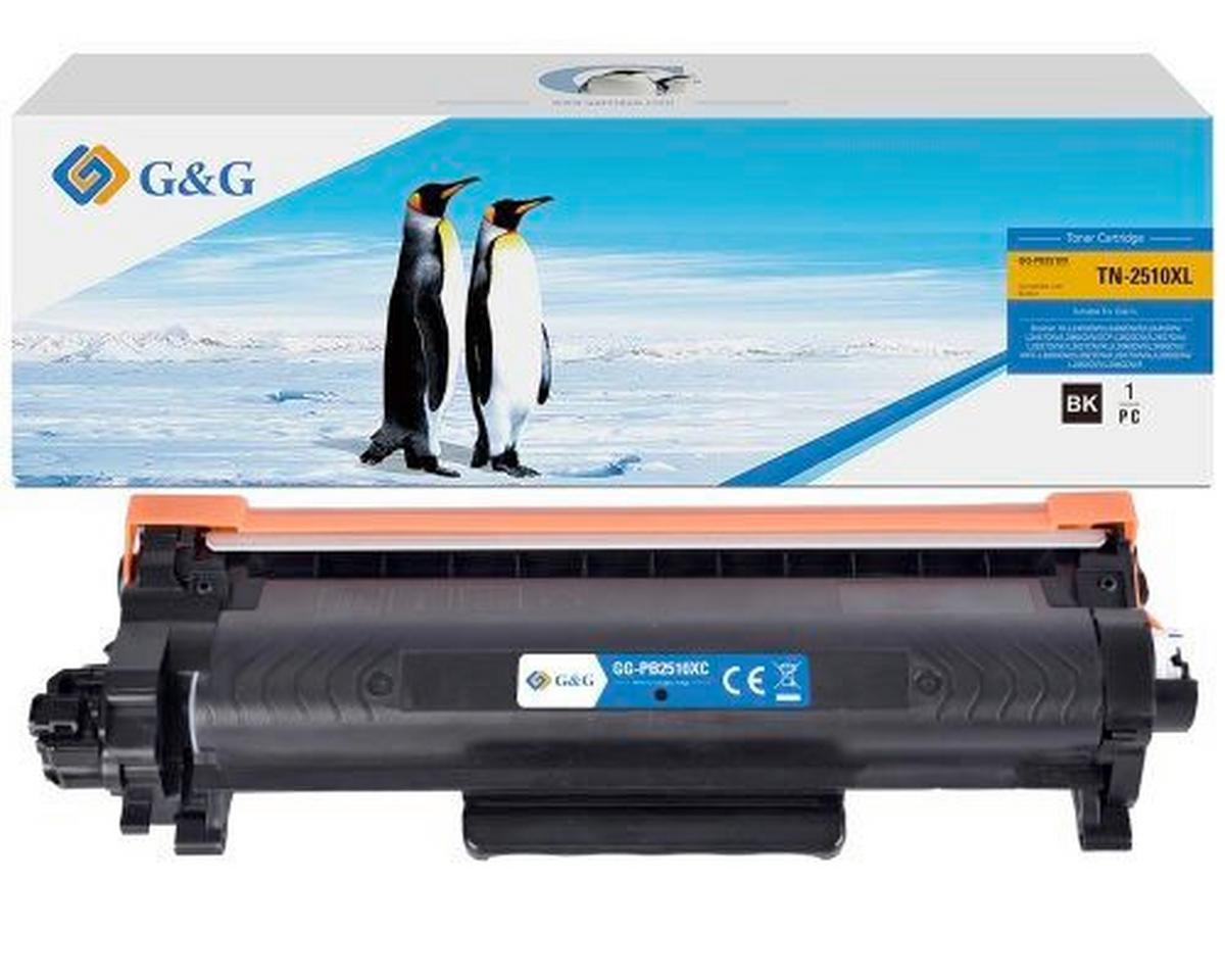 G&G Toner NT-PB2510X schwarz - Schwarz, Basics, Kunststoff