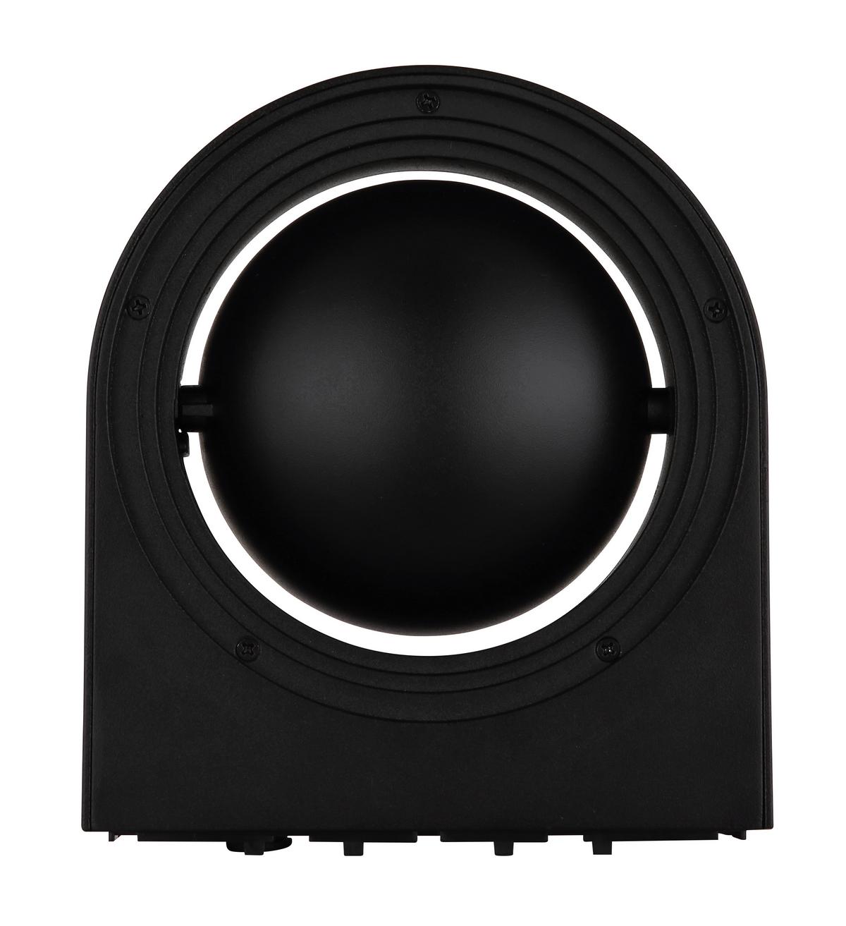 Led-außenleuchte 34322w Oko - Schwarz/Weiß, Design, Kunststoff/Metall (16/6,6cm) - Globo