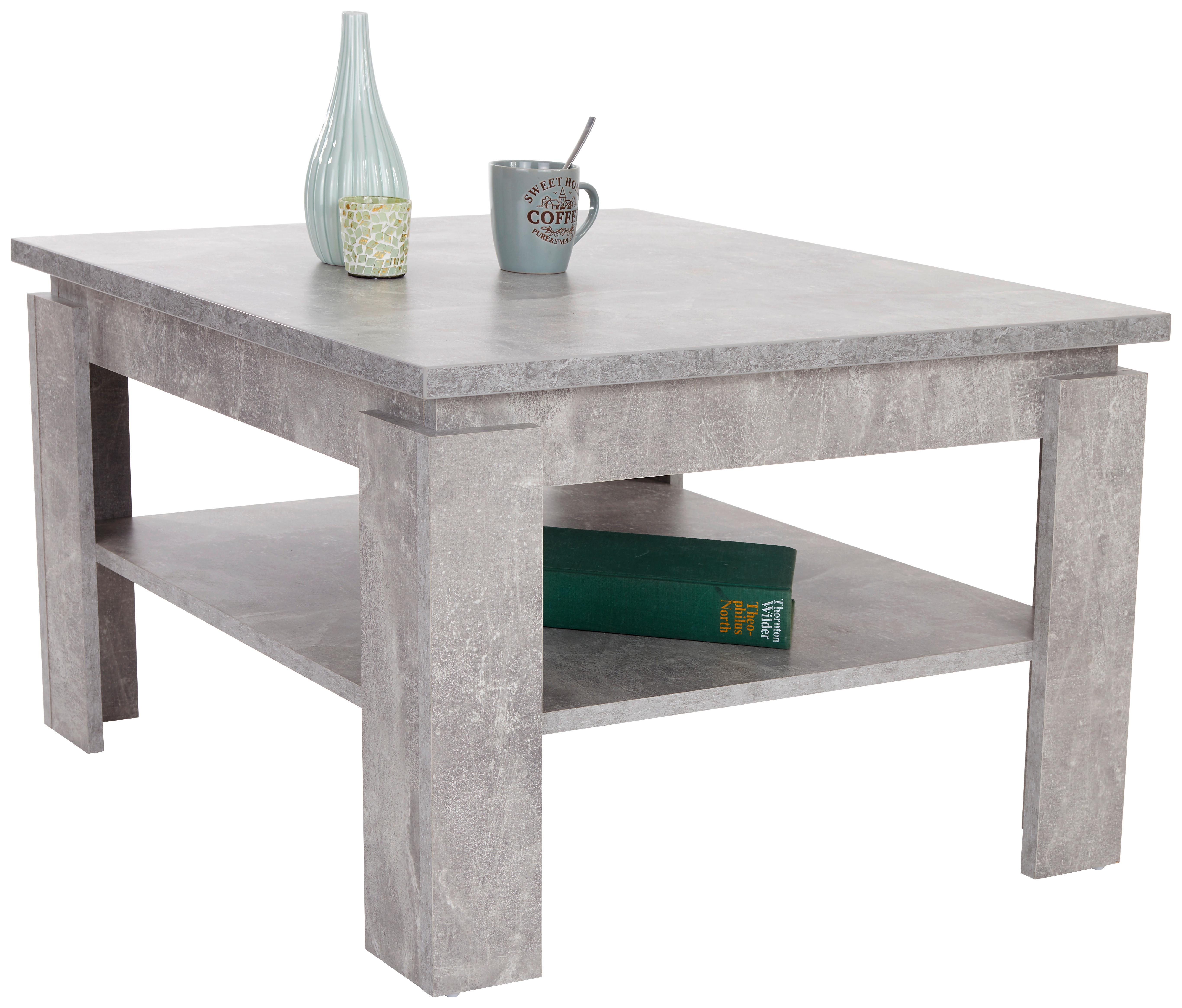 Dohányzóasztal Nizza 1 - világosszürke, Modern, faalapú anyag (70/45/70cm)