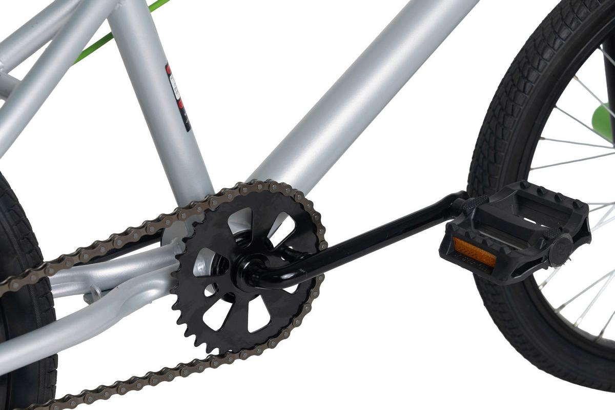 BMX Freestyle 20'' TRX grau - Grau, LIFESTYLE, Metall (25kg)