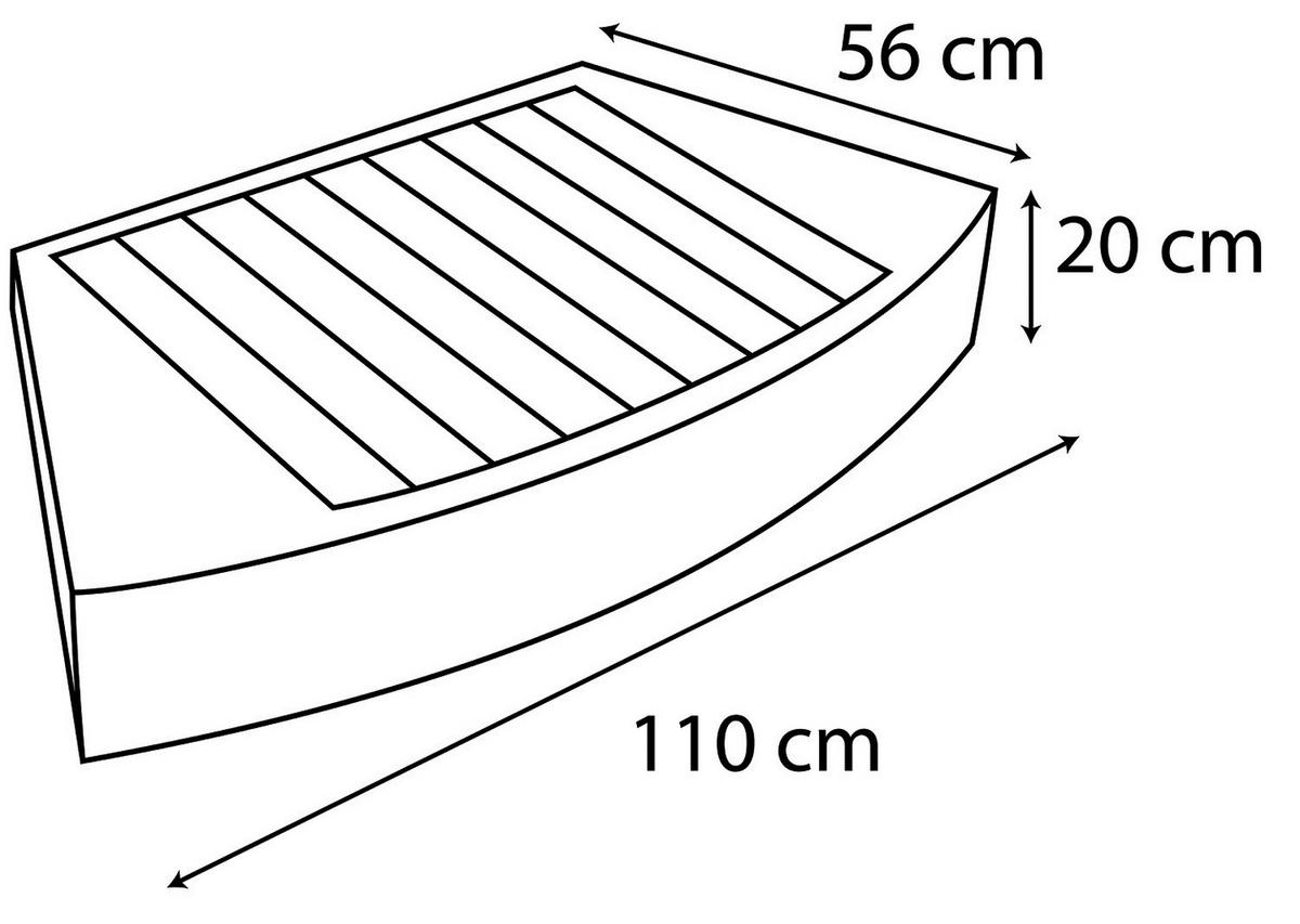 Whirlpool Netspa Octopus Ø 290 Cm Mit Umrandung+5 Möbel - Schwarz, Basics, Leder/Kunststoff (290/73cm)