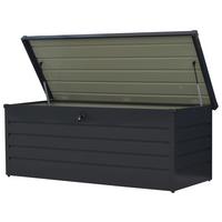 Kissenbox Robus - Anthrazit, MODERN, Metall (165/63/71cm) - Beldano