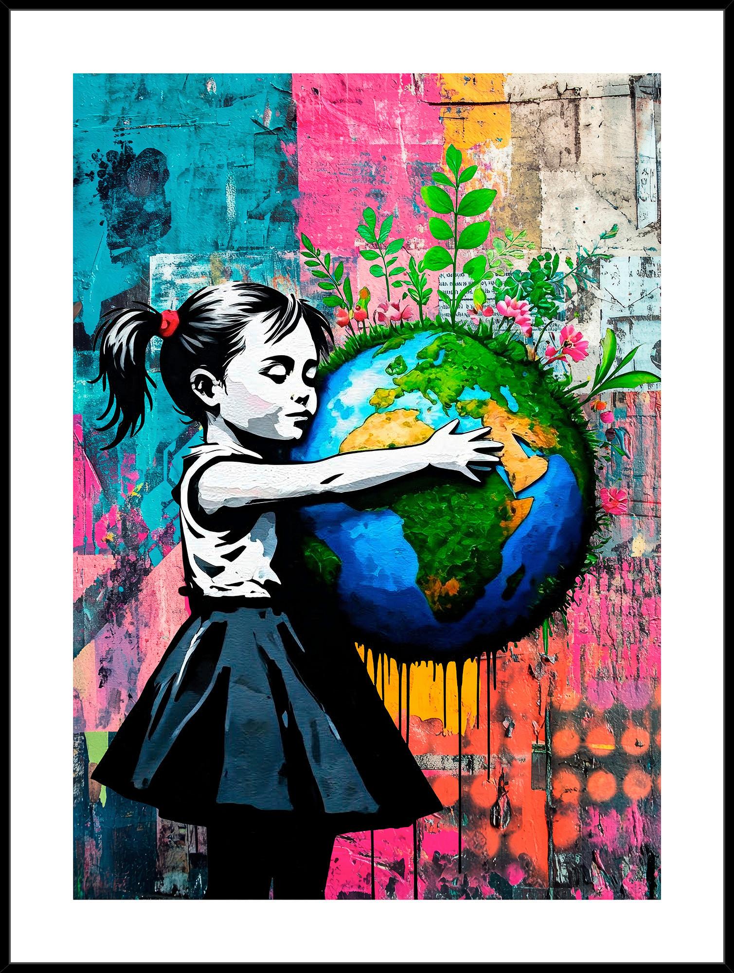 Bild Sophie - Multicolor/Schwarz, KONVENTIONELL, Holzwerkstoff (60/80cm) - James Wood