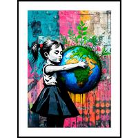 Bild Sophie - Multicolor/Schwarz, KONVENTIONELL, Holzwerkstoff (60/80cm) - James Wood