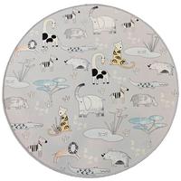 Kinderteppich Savanna - Grau, MODERN, Textil (80cm) - BUNINO