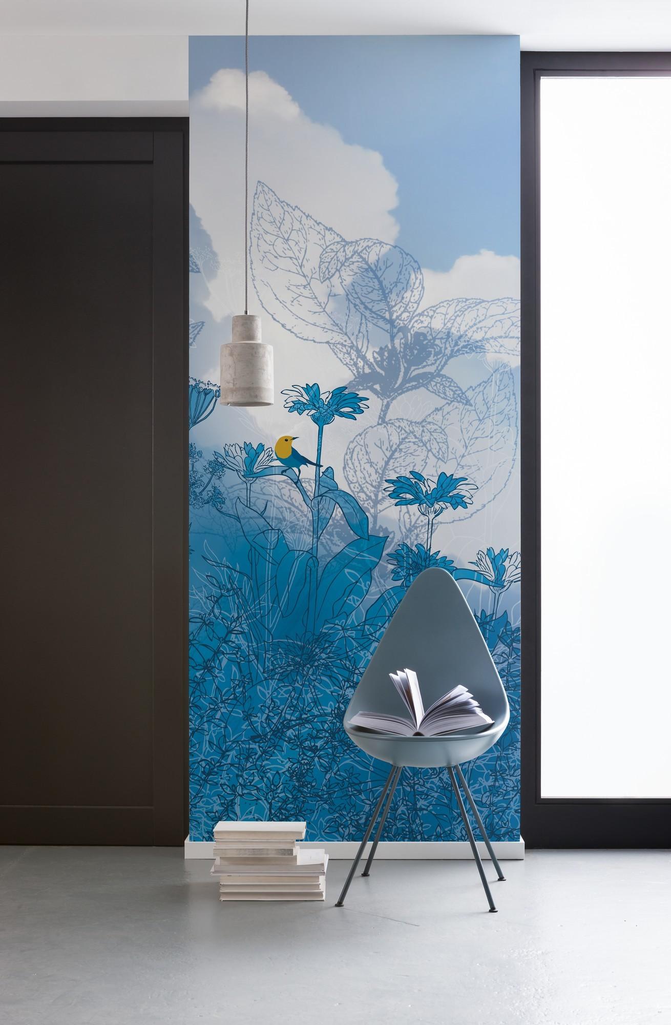 Vliestapete 6041a-Vd1 Blue Sky Panel - Natur (100/250cm)