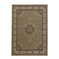 Orientalischer Webteppich Beige Kashmir 80x150 cm - Beige, LIFESTYLE, Textil (80/150cm)
