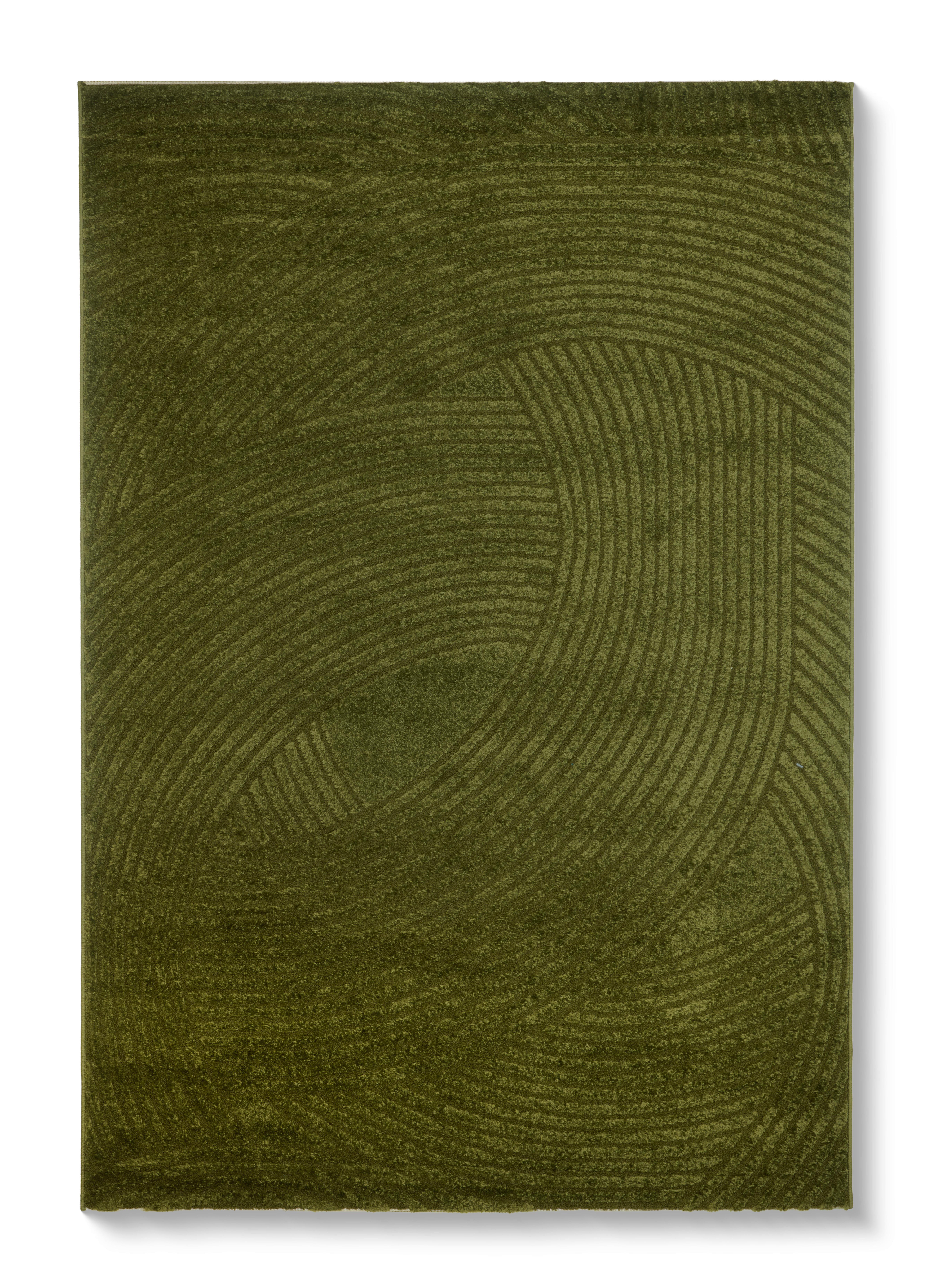 Webteppich Olivgrün Verde 80x150 cm - Olivgrün, ROMANTIK / LANDHAUS, Textil (80/150cm) - James Wood