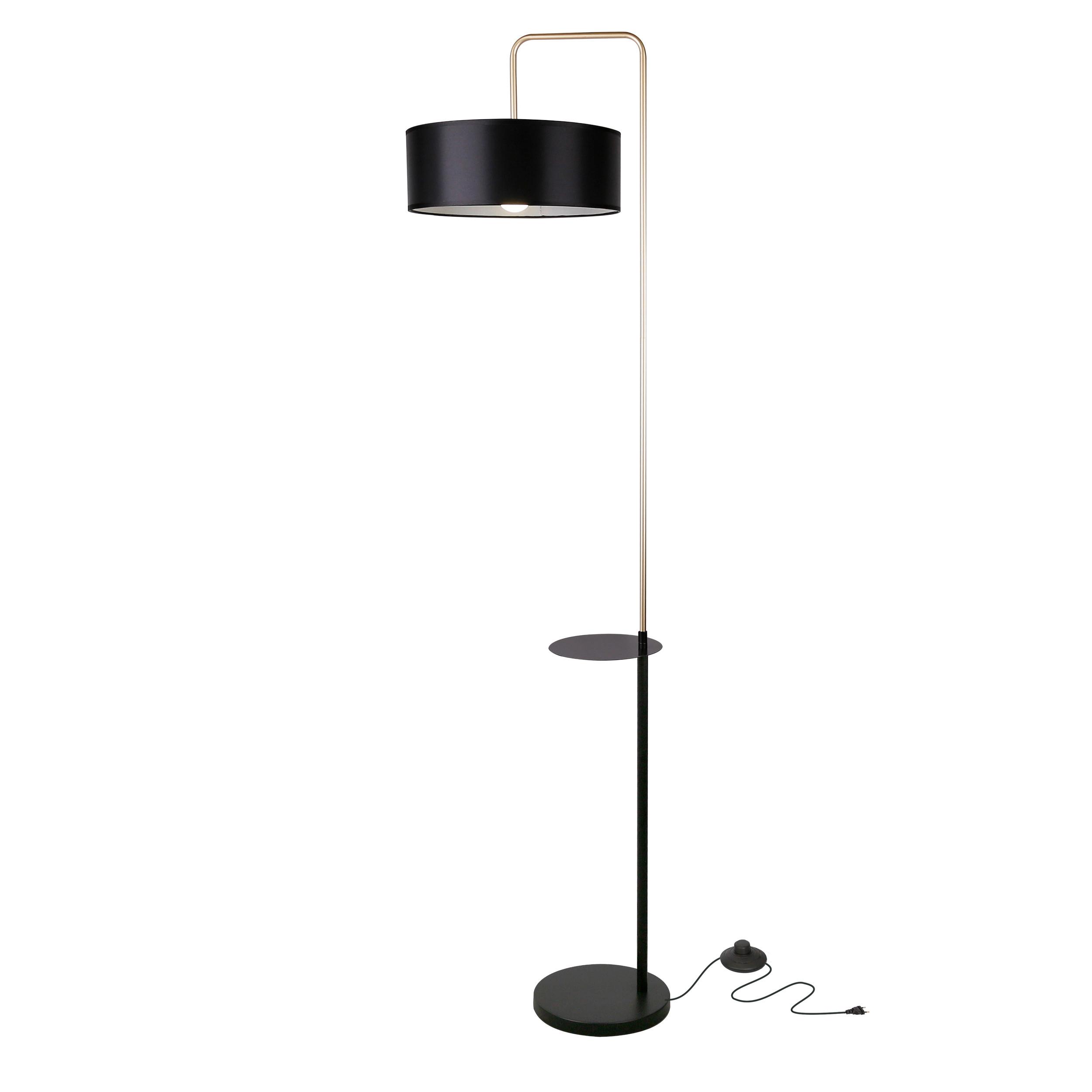Stehleuchte 51-00026 Impact - Schwarz, Design, Metall (36/172cm)