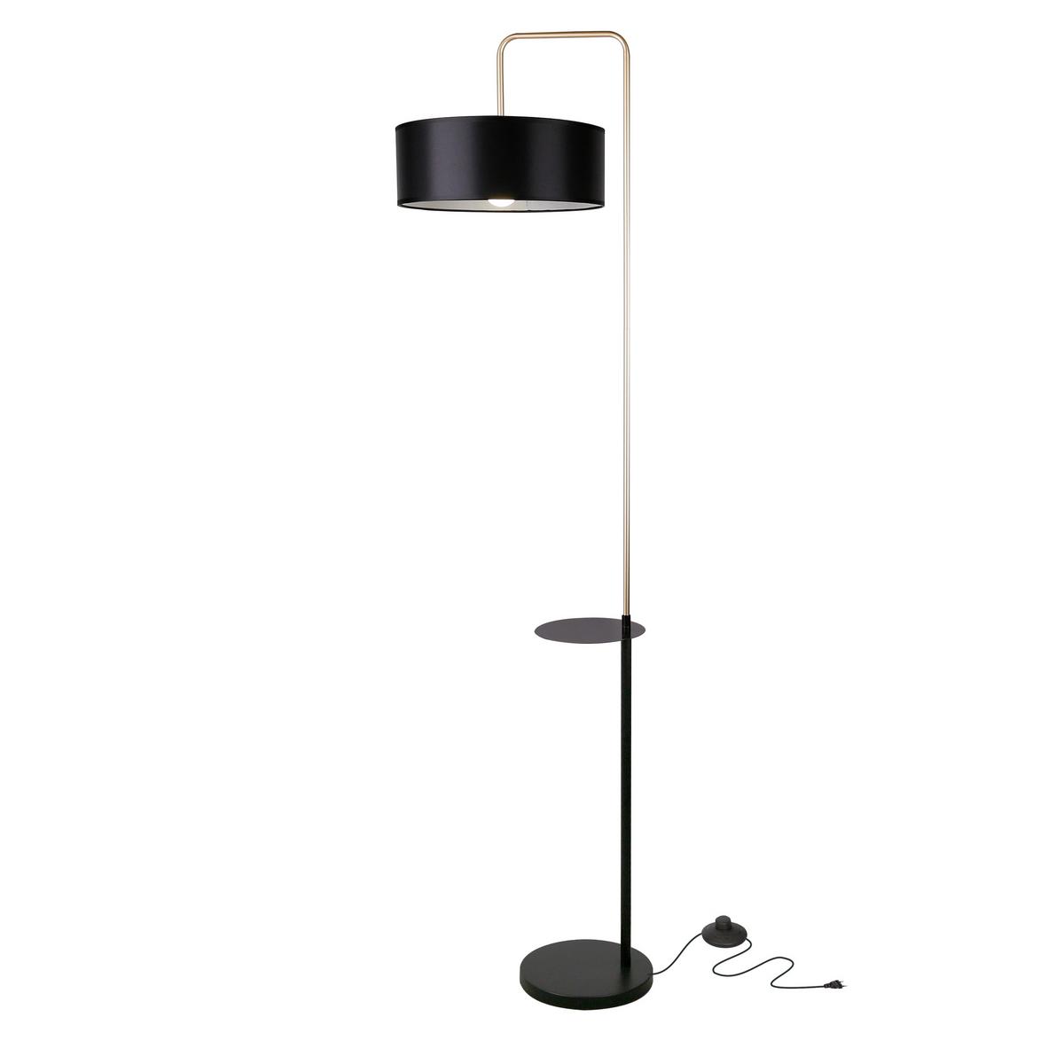 Stehleuchte 51-00026 Impact - Schwarz, Design, Metall (36/172cm)