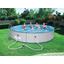 Stahlwandpool Set Hydrium Splasher Ø 460 X H 90 cm - Blau/Weiß, MODERN, Kunststoff/Metall (460/90cm) - Bestway Stahlwandpool Set Hydrium Splasher Ø 460 X H 90 cm - Blau/Weiß, MODERN, Kunststoff/Metall (460/90cm) - Bestway