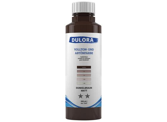Abtönfarbe 500ml Dunkelbraun Matt - Dunkelbraun, Kunststoff (0,500l) - Dulora Abtönfarbe 500ml Dunkelbraun Matt - Dunkelbraun, Kunststoff (0,500l) - Dulora