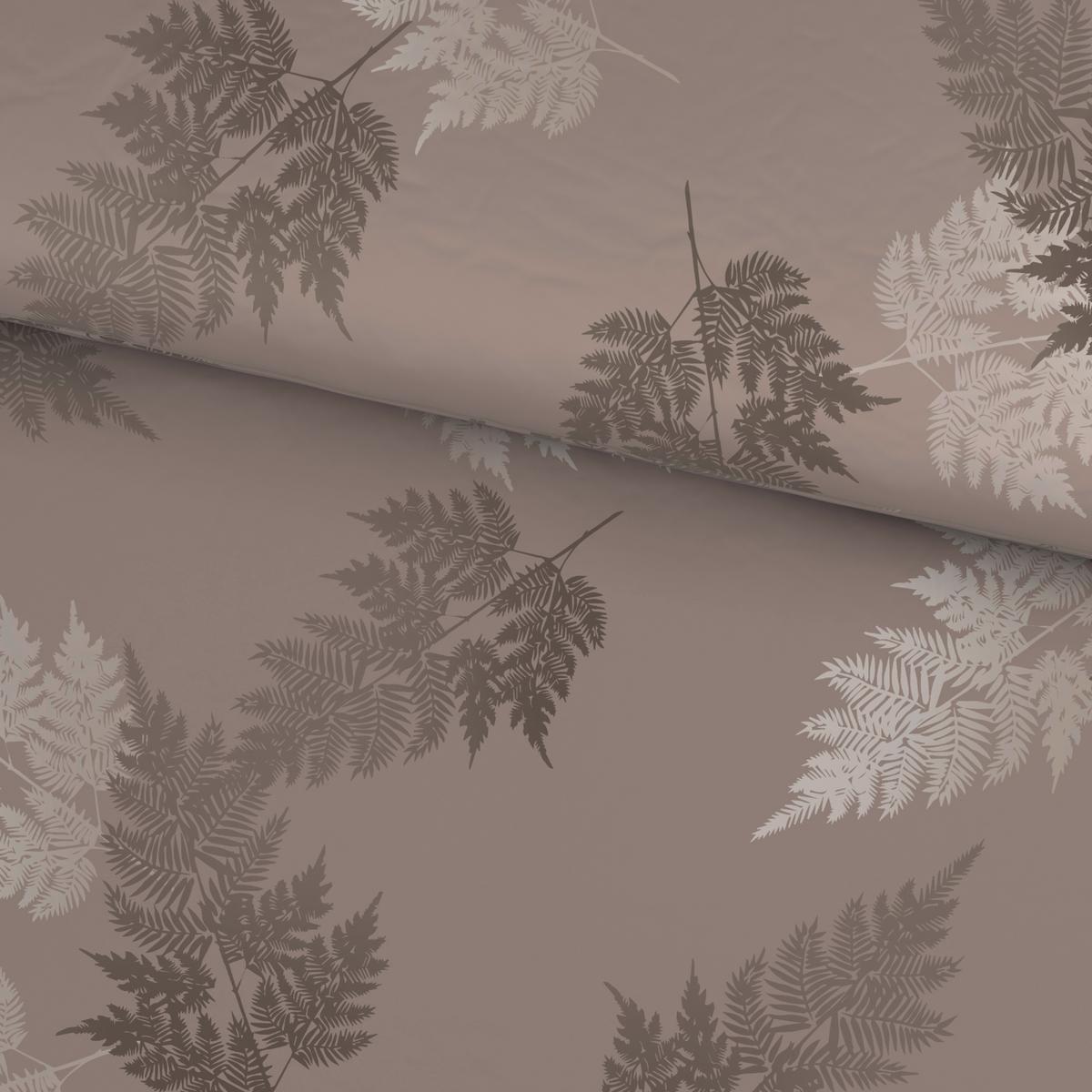 BETTWÄSCHE FARNZAUBER - Taupe, ROMANTIK / LANDHAUS, Textil - James Wood