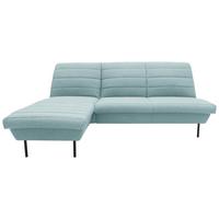 Ecksofa Looks Ix - Mintgrau/Schwarz, Design, Textil (168/214cm) - LOOKS by W.Joop
